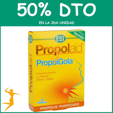 PROPOLAID PROPOLGOLA MENTA 30 TABLETAS TREPAT DIET - ESI OFERTA 2 UD