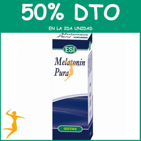 MELATONINA PURA GOTAS 1Mg. 50Ml. TREPAT DIET - ESI OFERTA 2 UD