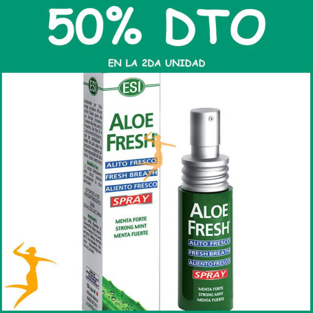 ALOE FRESH ALIENTO FRESCO SPRAY 15Ml. TREPAT DIET - ESI OFERTA 2 UD