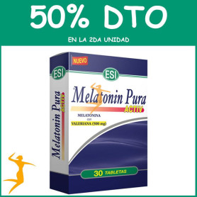 MELATONINA PURA ACTIVE 30 TABLETAS ESI OFERTA 2 UD