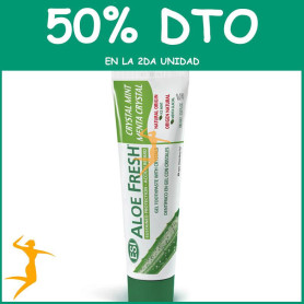 ALOE FRESH GEL MENTA CRISTAL RETARD 100Ml. TREPAT DIET - ESI OFERTA 2 UD