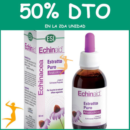 ECHINAID EXTRACTO LÍQUIDO SIN ALCOHOL 50Ml. TREPAT DIET - ESI OFERTA 2 UD