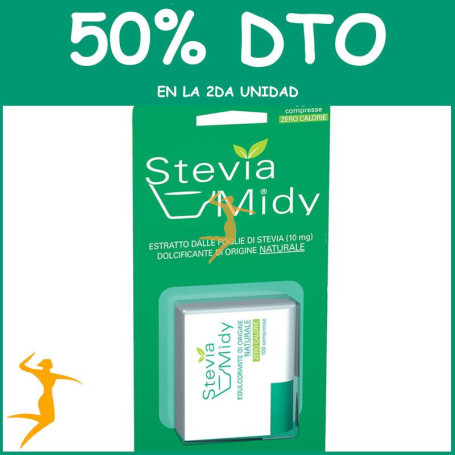 STEVIA MIDY 100 COMPRIMIDOS TREPAT DIET - ESI OFERTA 2 UD