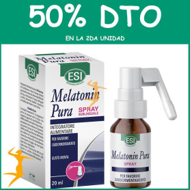 MELATONIN PURA SPRAY 20Ml. ESI OFERTA 2 UD