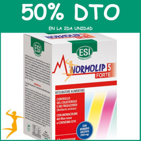 NORMOLIP 5 FORTE 36 CAPSULAS ESI OFERTA 2 UD