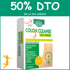COLON CLEANSE LAX FORTE 15 TABLETAS ESI OFERTA 2 UD