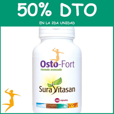 OSTO-FORT 180 CÁPSULAS SURA VITASAN OFERTA 2 UD