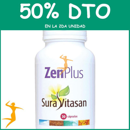 ZENPLUS 30 CÁPSULAS SURA VITASAN OFERTA 2 UD