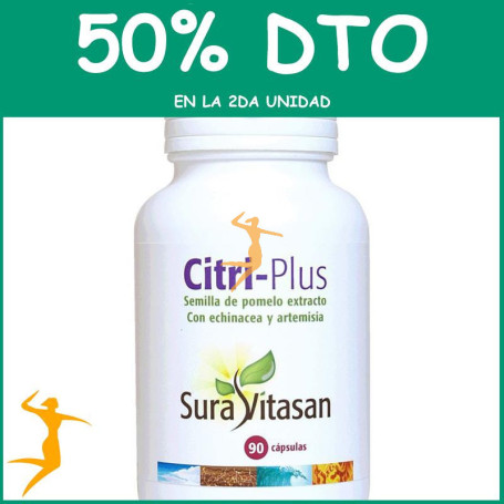 CITRI-PLUS 90 CAPSULAS SURA VITASAN OFERTA 2 UD