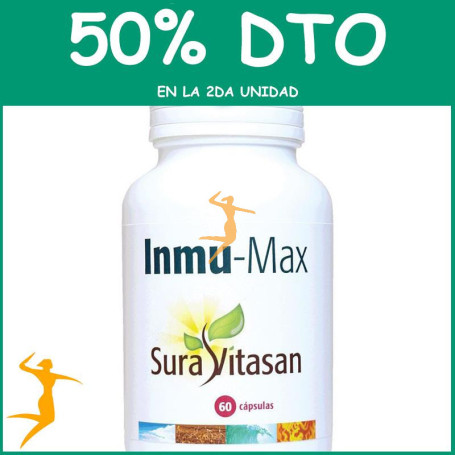 INMU-MAX 60 CÁPSULAS SURA VITASAN OFERTA 2 UD