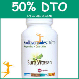 BIOFLAVONOIDES CITRICOS 650Mg. 90 CÁPSULAS SURA VITASAN OFERTA 2 UD