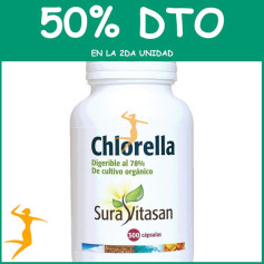 CHLORELLA 455Mg. 300 CÁPSULAS SURA VITASAN OFERTA 2 UD