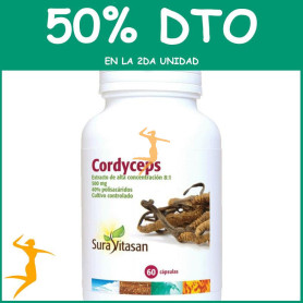 CORDYCEPS 500Mg. 60 CÁPSULAS SURA VITASAN OFERTA 2 UD