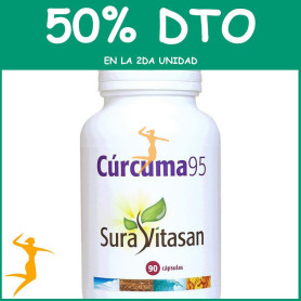 CÚRCUMA 95 90 CÁPSULAS SURA VITASAN OFERTA 2 UD