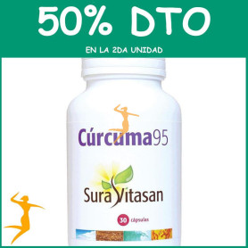 CÚRCUMA 95 30 CÁPSULAS SURA VITASAN OFERTA 2 UD