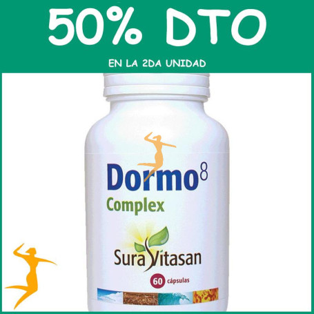 DORMO8 COMPLEX 60 CÁPSULAS SURA VITASAN OFERTA 2 UD