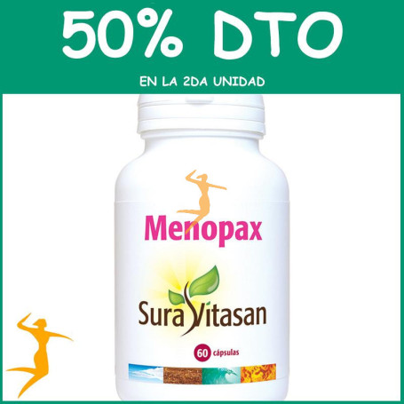 MENOPAX 60 CÁPSULAS SURA VITASAN OFERTA 2 UD