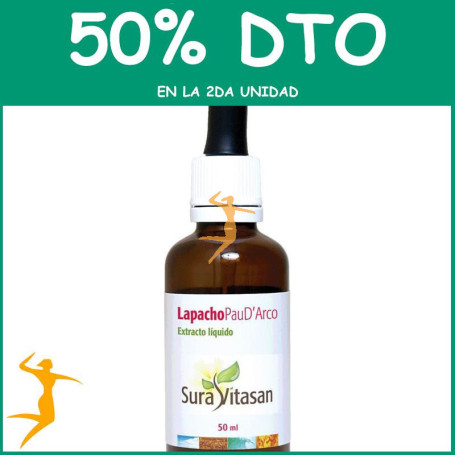 LAPACHO PAU DARCO 50Ml. SURA VITASAN OFERTA 2 UD