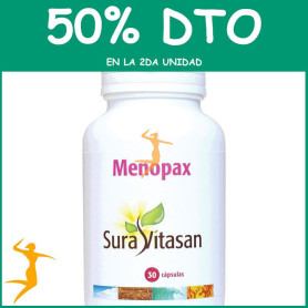 MENOPAX 30 CÁPSULAS SURA VITASAN OFERTA 2 UD