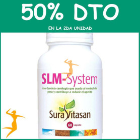 SLM-SYSTEM 60 CAPSULAS SURA VITASAN OFERTA 2 UD