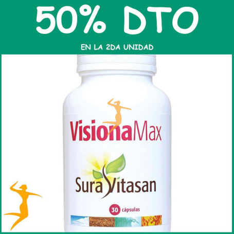 VISIONAMAX 30 CÁPSULAS SURA VITASAN OFERTA 2 UD