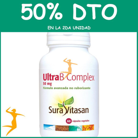 ULTRA B COMPLEX 60 CÁPSULAS SURA VITASAN OFERTA 2 UD