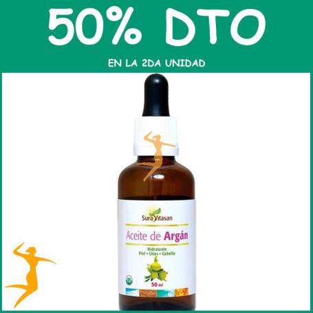 ACEITE DE ARGÁN 50Ml. SURA VITASAN OFERTA 2 UD