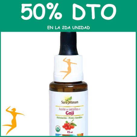 ACEITE DE SEMILLAS DE GOJI 15Ml. SURA VITASAN OFERTA 2 UD