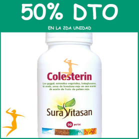 COLESTERIN 90 PERLAS SURA VITASAN OFERTA 2 UD