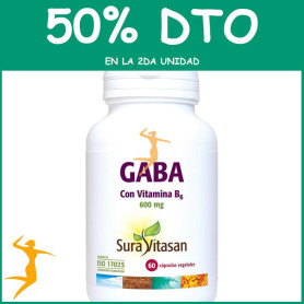 GABA 60 CÁPSULAS SURA VITASAN OFERTA 2 UD