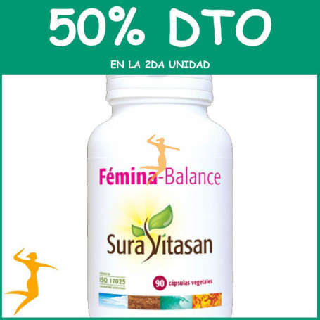 FEMINA BALANCE 90 CAPSULAS SURA VITASAN OFERTA 2 UD