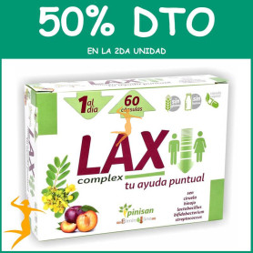 LAX COMPLEX 60 CÁPSULAS PINISAN OFERTA 2 UD