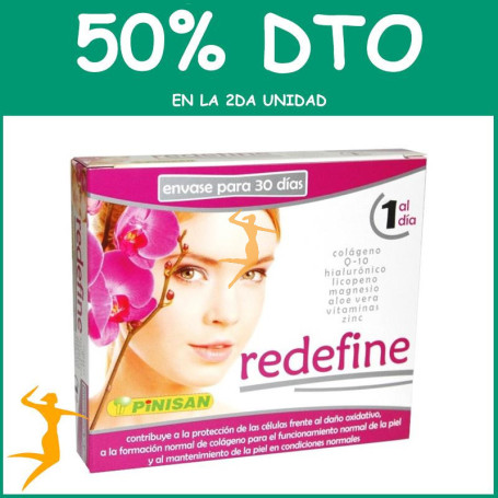 REDEFINE 30 CÁPSULAS PINISAN OFERTA 2 UD