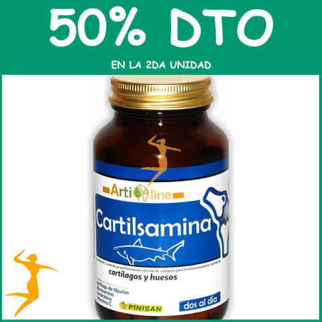 CARTÍLSAMINA 80 CÁPSULAS PINISAN OFERTA 2 UD