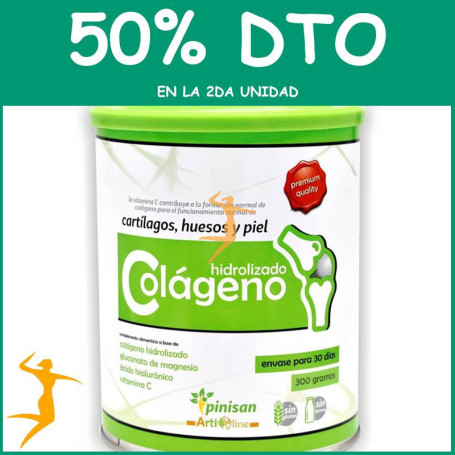 COLÁGENO HIDROLIZADO 300Gr. PINISAN OFERTA 2 UD