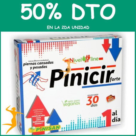 PINICIR FORTE 30 CÁPSULAS PINISAN OFERTA 2 UD