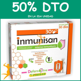 INMUNISAN 30 CÁPSULAS PINISAN OFERTA 2 UD