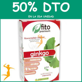 FITO PREMIUM GINKGO 30 CÁPSULAS PINISAN OFERTA 2 UD