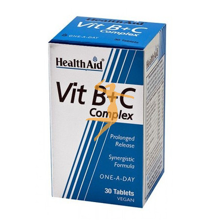 Vitamina B+C Comprimidos Health Aid