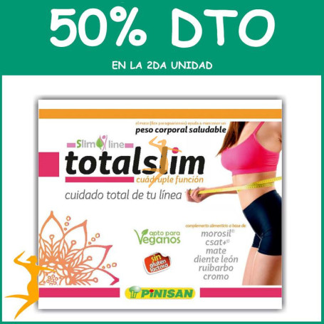 TOTALSLIM 30 CÁPSULAS PINISAN OFERTA 2 UD