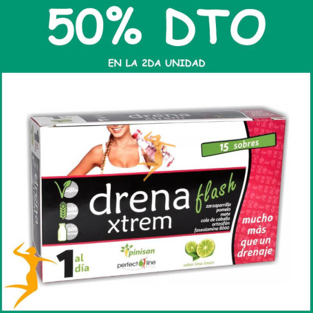 DRENAXTREM FLASH 15 SOBRES PINISAN OFERTA 2 UD