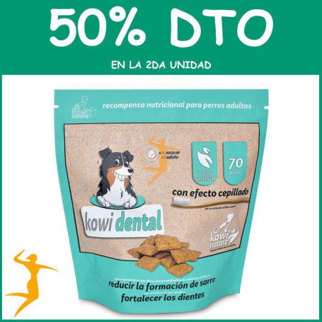 Kowi Dental, Snack 70 gr KOWI NATURE OFERTA 2 UD