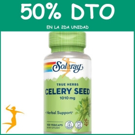 CELERY SEED (APIO) 100 CAPSULAS SOLARAY OFERTA 2 UD