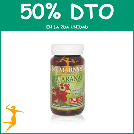 GUARANÁ 120 CÁPSULAS MARNYS OFERTA 2 UD