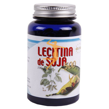 LECITINA DE SOJA 100 PERLAS 500Mg. BIDIET