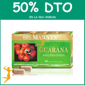 GUARANÁ 60 CÁPSULAS MARNYS OFERTA 2 UD