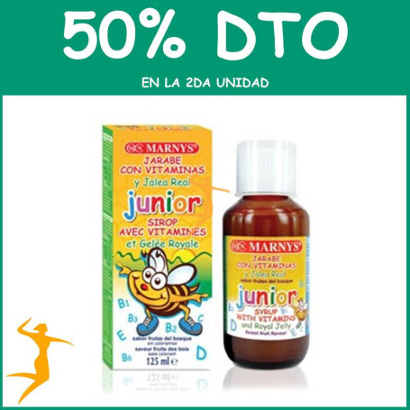 JUNIOR MULTIVITAMÍNICO 125Ml. MARNYS OFERTA 2 UD