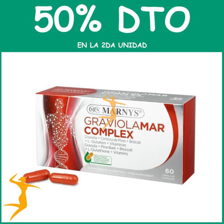 GRAVIOLAMAR COMPLEX 60 CÁPSULAS MARNYS OFERTA 2 UD