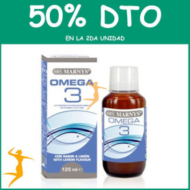 OMEGA 3 FISH OIL 125Ml. MARNYS OFERTA 2 UD