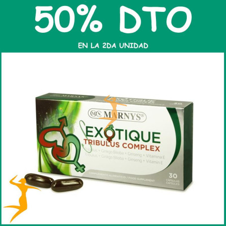 EXOTIQUE TRIBULUS COMPLEX 30 CAPSULAS MARNYS OFERTA 2 UD